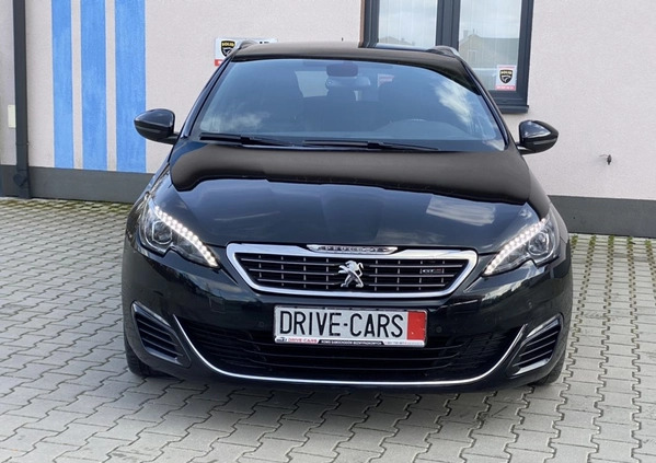 Peugeot 308 cena 57900 przebieg: 158000, rok produkcji 2017 z Poręba małe 781